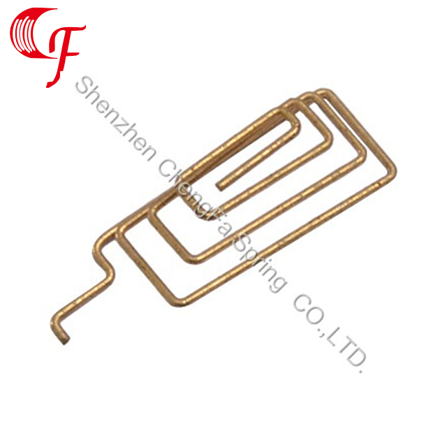 Remote control battery spring