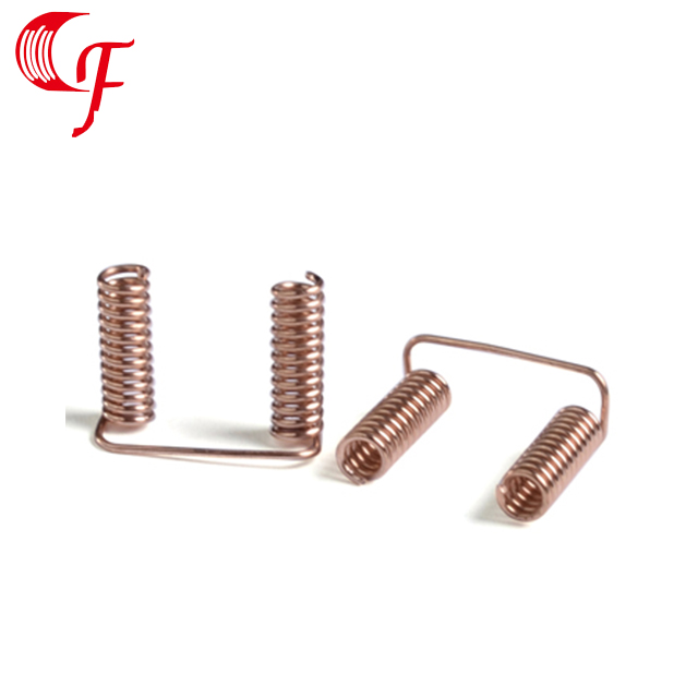 Beryllium copper antenna spring